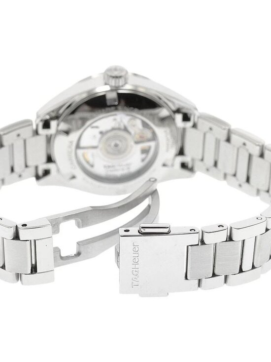 TAG HEUER Carrera WAR2413.BA0776 12P diamond date Automatic Ladies Watch_949314